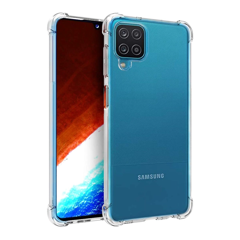 CARCASA JOIGO SAMSUNG A12 TRANSPARENTE REFORZADO - 1