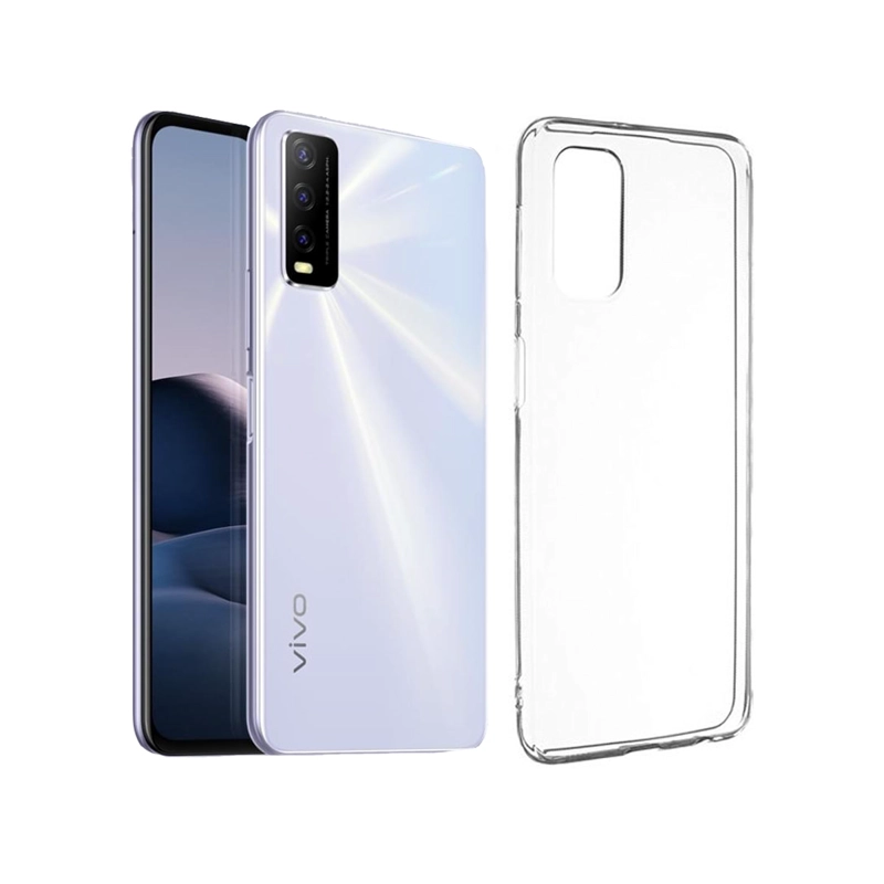 GENÉRICO CARCASA JOIGO VIVO Y20/Y20I/Y20S/Y12S/Y11S TRANSPARENTE LISO