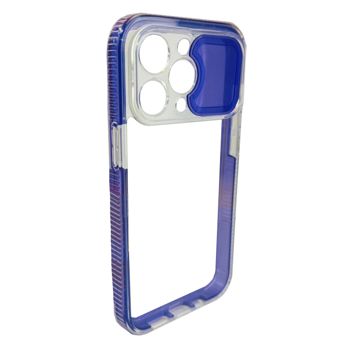 CARCASA JOIGO IPHONE 13 TRANSPARENTE 360 FLUOR LILA - 2