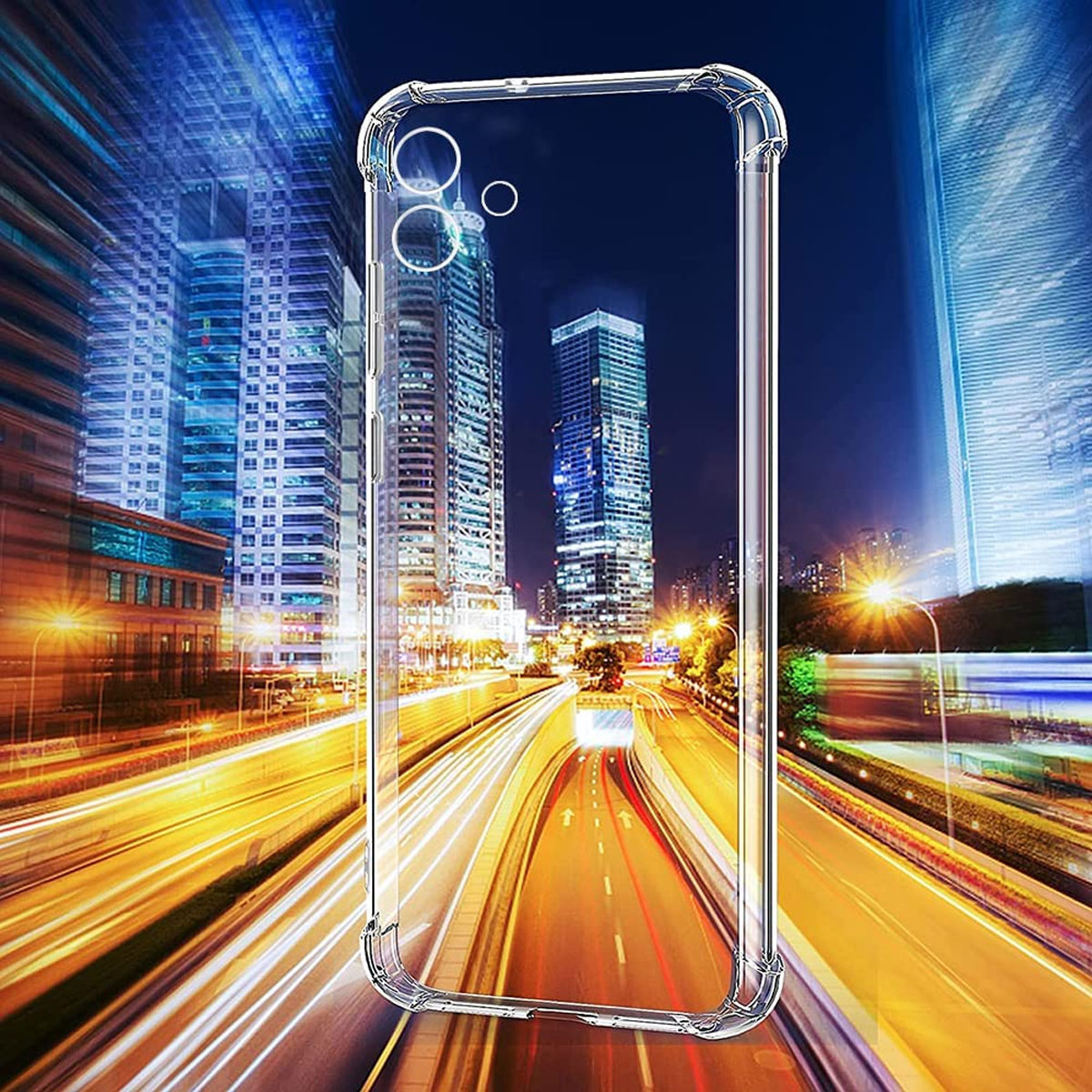 CARCASA JOIGO SAMSUNG GALAXY A04 TRANSPARENTE REFORZADA - 2