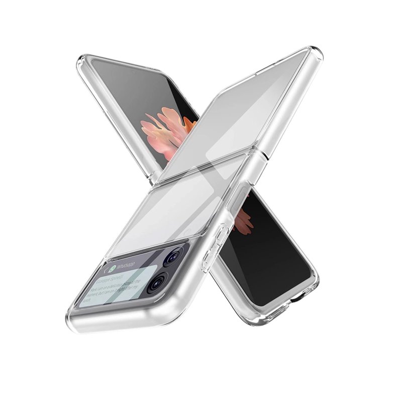 GENÉRICO CARCASA JOIGO TRANSPARENTE REFORZADA SAMSUNG Z FLIP 3