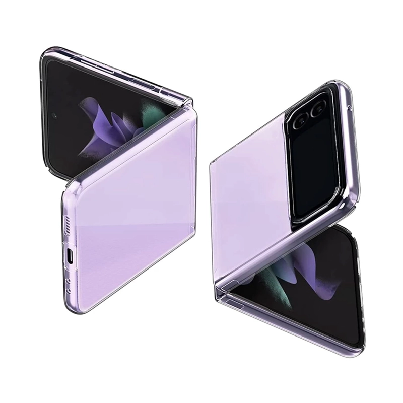 CARCASA JOIGO TRANSPARENTE REFORZADA SAMSUNG Z FLIP 3 - 5