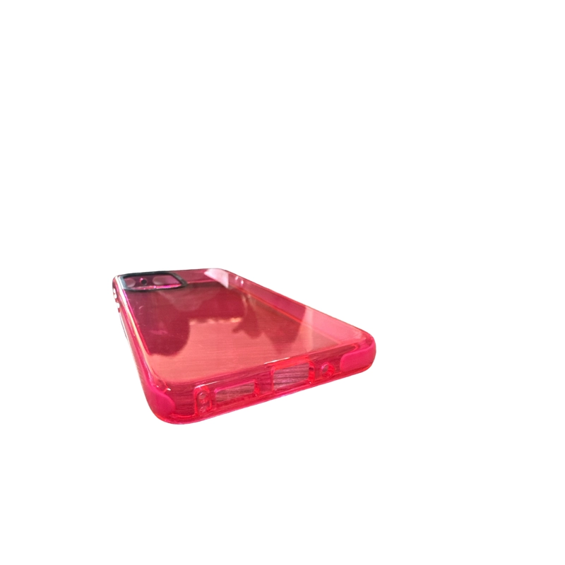 CARCASA JOIGO SAMSUNG A33 FLUOR TRANSPARENTE BORDE NEGRO - 3