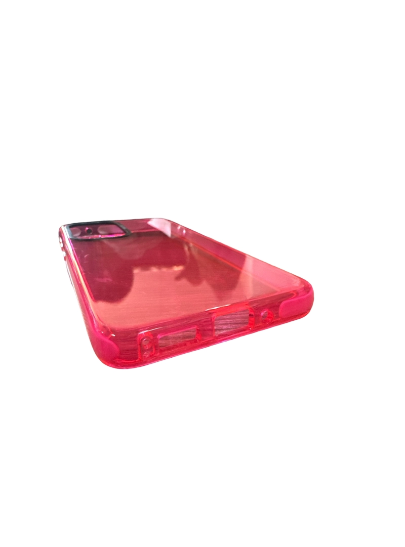 CARCASA JOIGO SAMSUNG A33 FLUOR TRANSPARENTE BORDE NEGRO - 5
