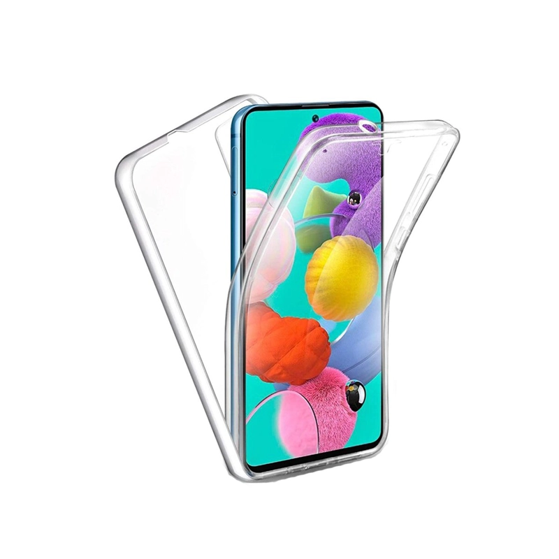 CARCASA JOIGO SAMSUNG A72 TRANSPARENTE 360 - 1