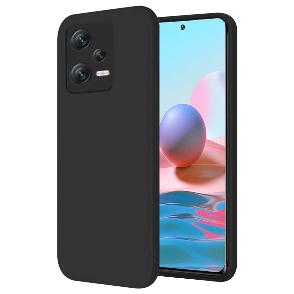 CARCASA JOIGO XIAOMI REDMI NOTE 12 5G GOMA NEGRO - 1