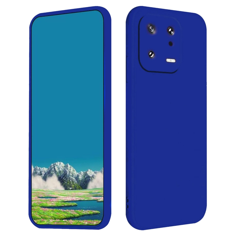 GENÉRICO CARCASA JOIGO FUNDA XIAOMI 13 GOMA AZUL