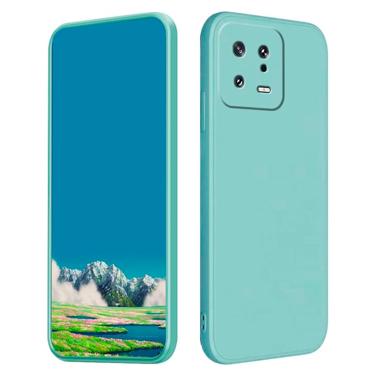 GENÉRICO CARCASA JOIGO XIAOMI 13 GOMA TURQUESA