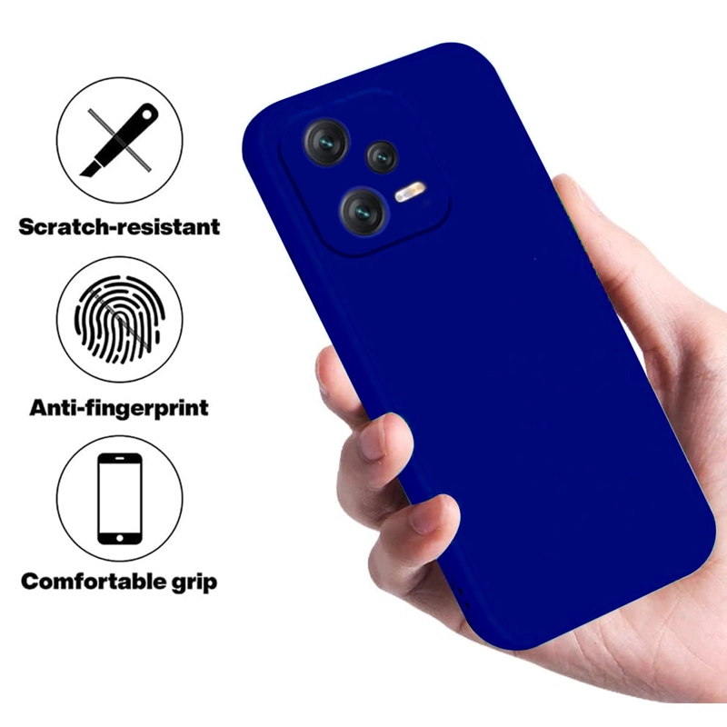 CARCASA JOIGO XIAOMI REDMI NOTE 12 5G GOMA AZUL - 2