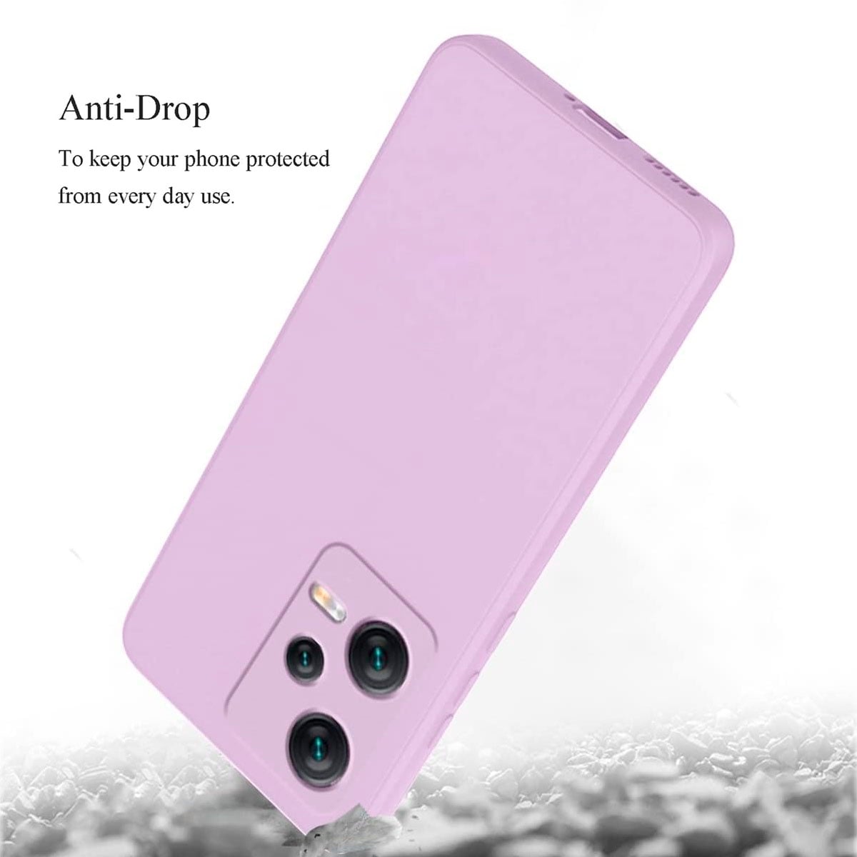 CARCASA JOIGO XIAOMI REDMI NOTE 12 5G GOMA LILA - 3