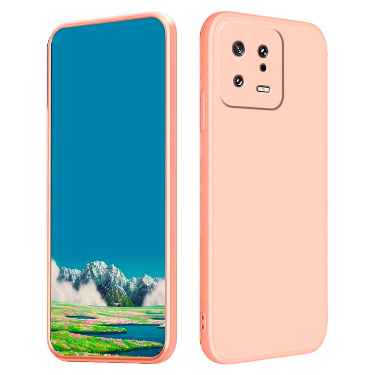 GENÉRICO CARCASA JOIGO XIAOMI 13 GOMA ROSADO