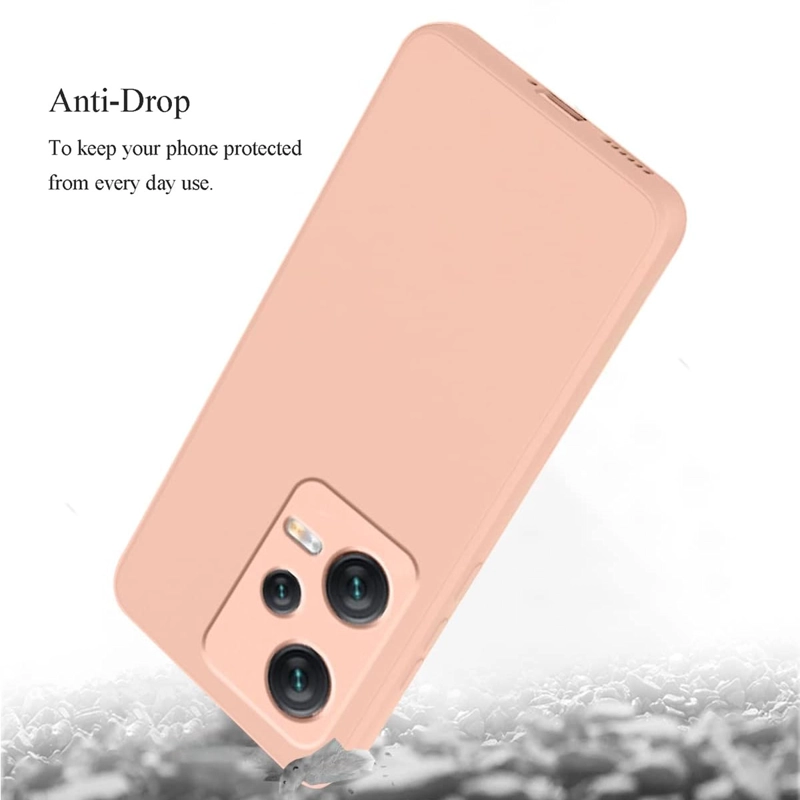 CARCASA JOIGO XIAOMI REDMI NOTE 12 5G GOMA ROSADO - 3
