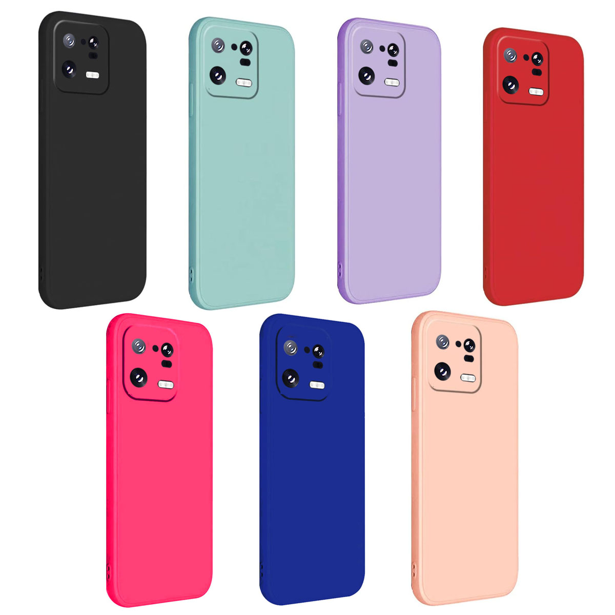 CARCASA JOIGO FUNDA XIAOMI 13 PRO GOMA FUCSIA - 4