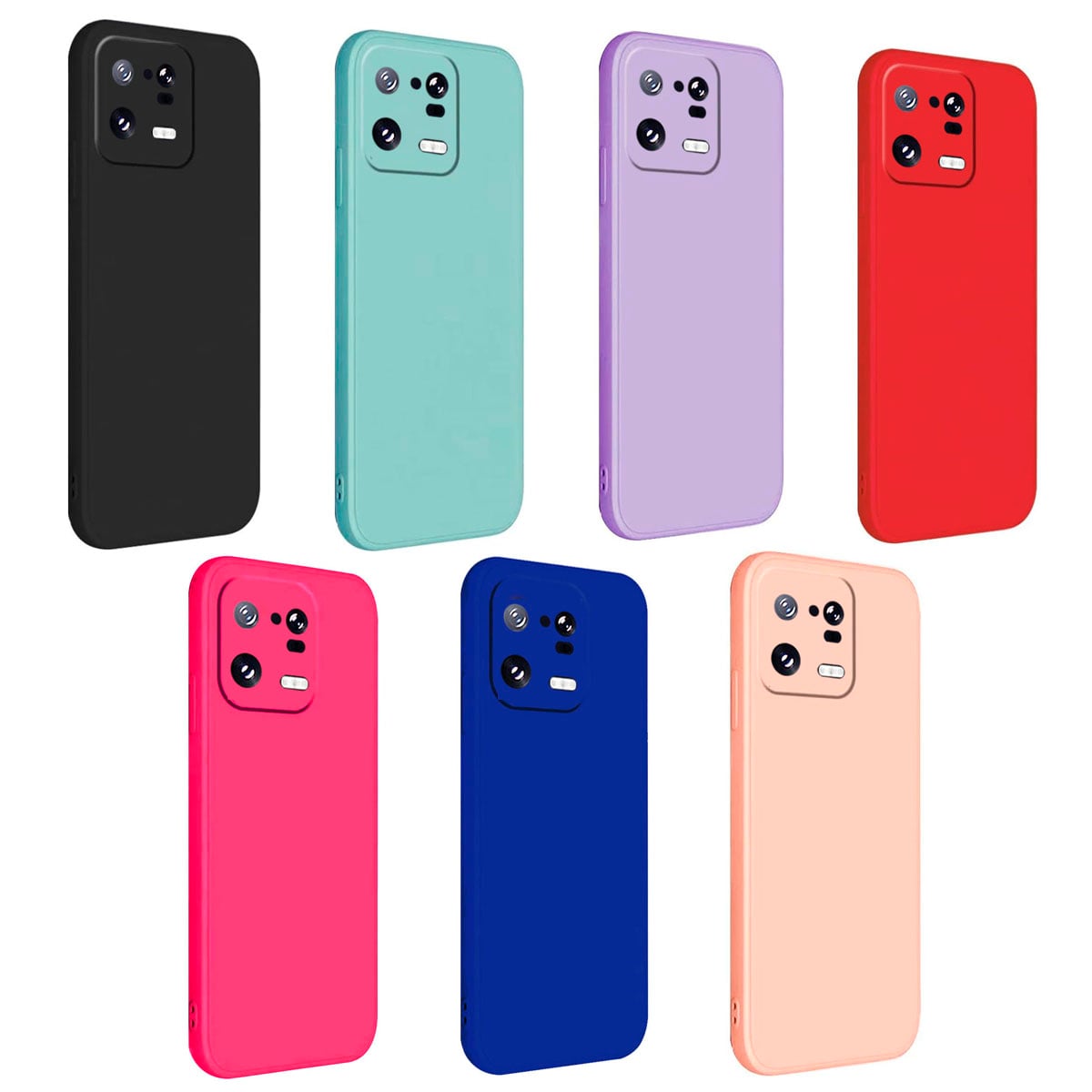 CARCASA JOIGO FUNDA XIAOMI 13 PRO GOMA AZUL - 4