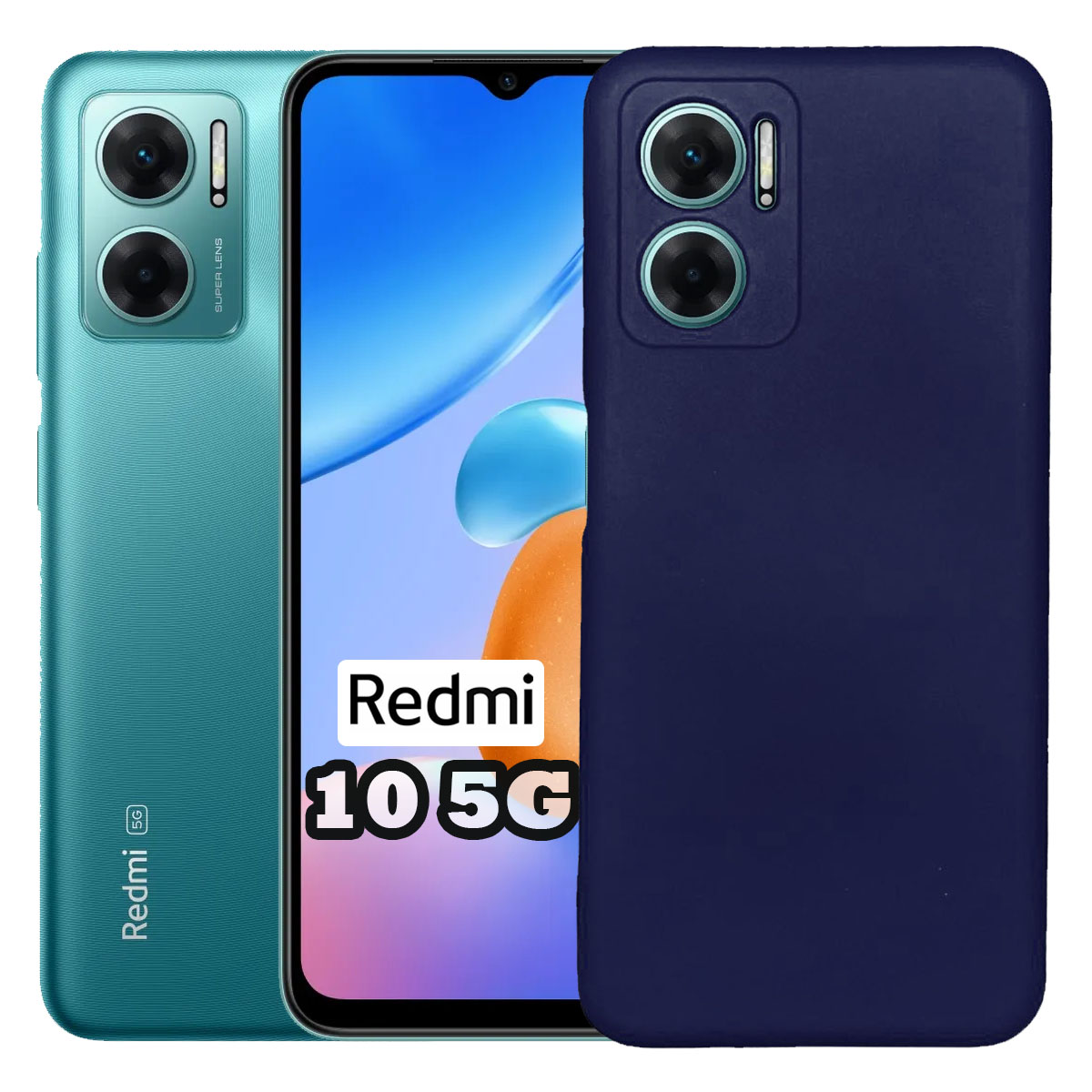GENÉRICO CARCASA JOIGO XIAOMI REDMI 10 5G 2022 AZUL