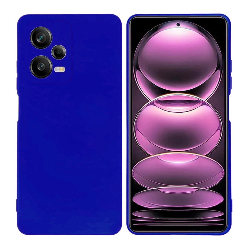 CARCASA JOIGO XIAOMI REDMI NOTE 12 PRO / NOTE 12 PRO PLUS GOMA AZUL - 1