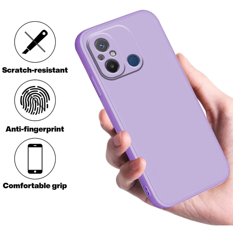CARCASA JOIGO XIAOMI REDMI 12C GOMA LILA - 2