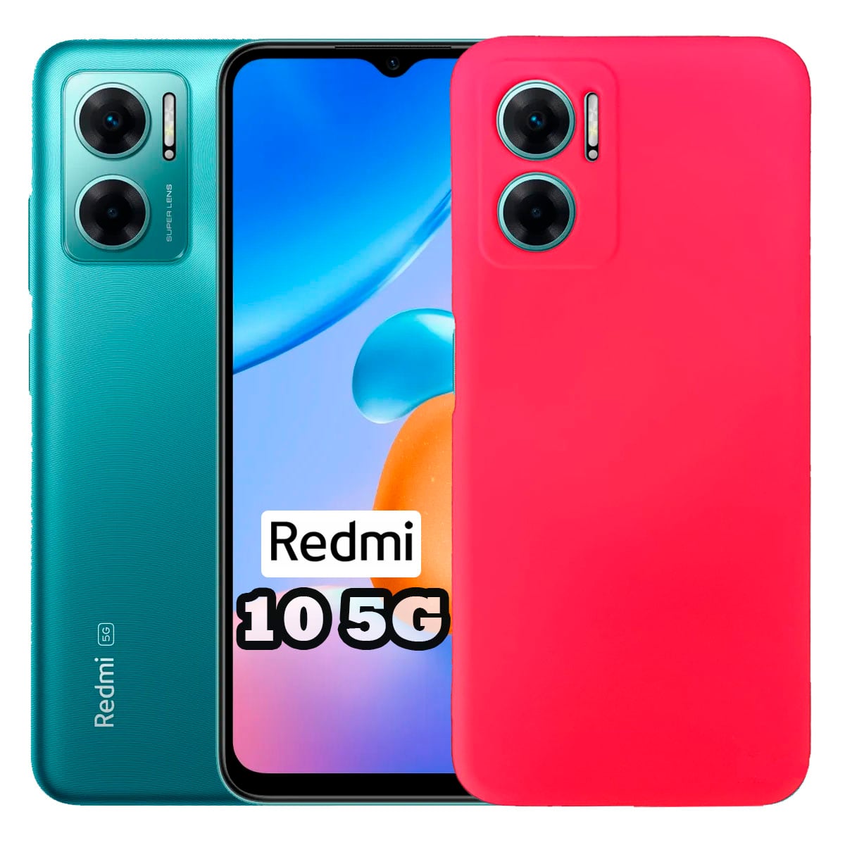 GENÉRICO CARCASA JOIGO XIAOMI REDMI 10 5G 2022 FUCSIA
