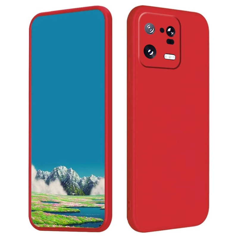 CARCASA JOIGO FUNDA XIAOMI 13 PRO GOMA ROJO - 1