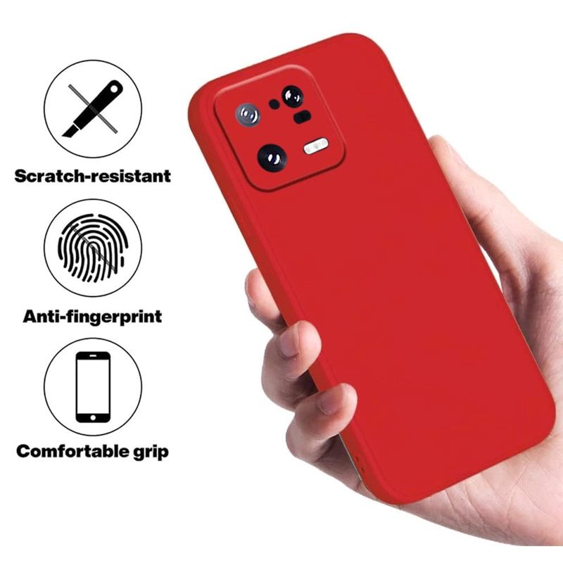 CARCASA JOIGO FUNDA XIAOMI 13 PRO GOMA ROJO - 2