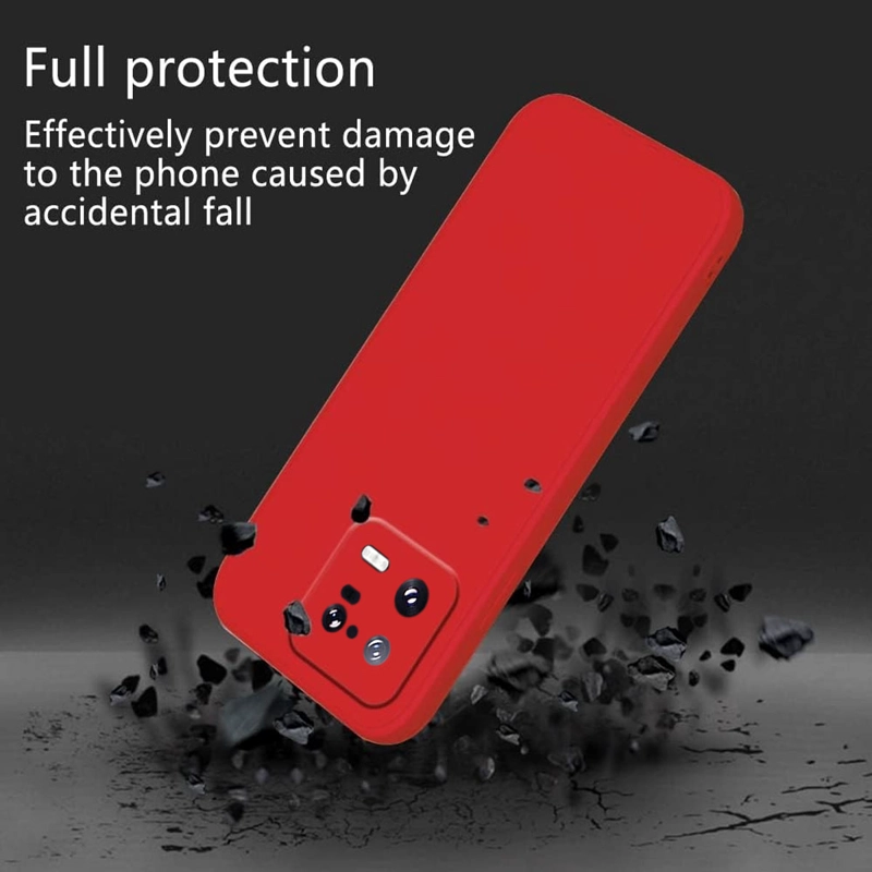 CARCASA JOIGO FUNDA XIAOMI 13 PRO GOMA ROJO - 3