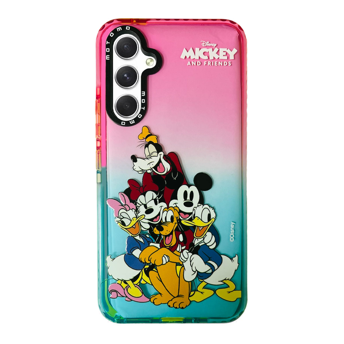 JOIGO CARCASA JOIGO SAMSUNG A34 MICKEY Y MINNIE DISNEY DEGRADADO