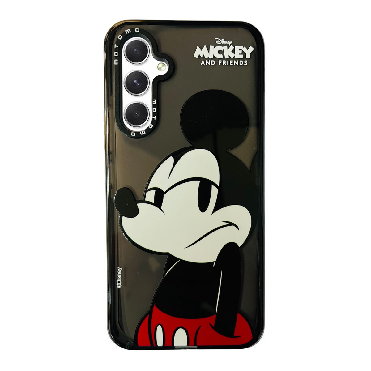 JOIGO CARCASA PARA SAMSUNG A53 5G MICKEY Y MINNIE DISNEY NEGRO