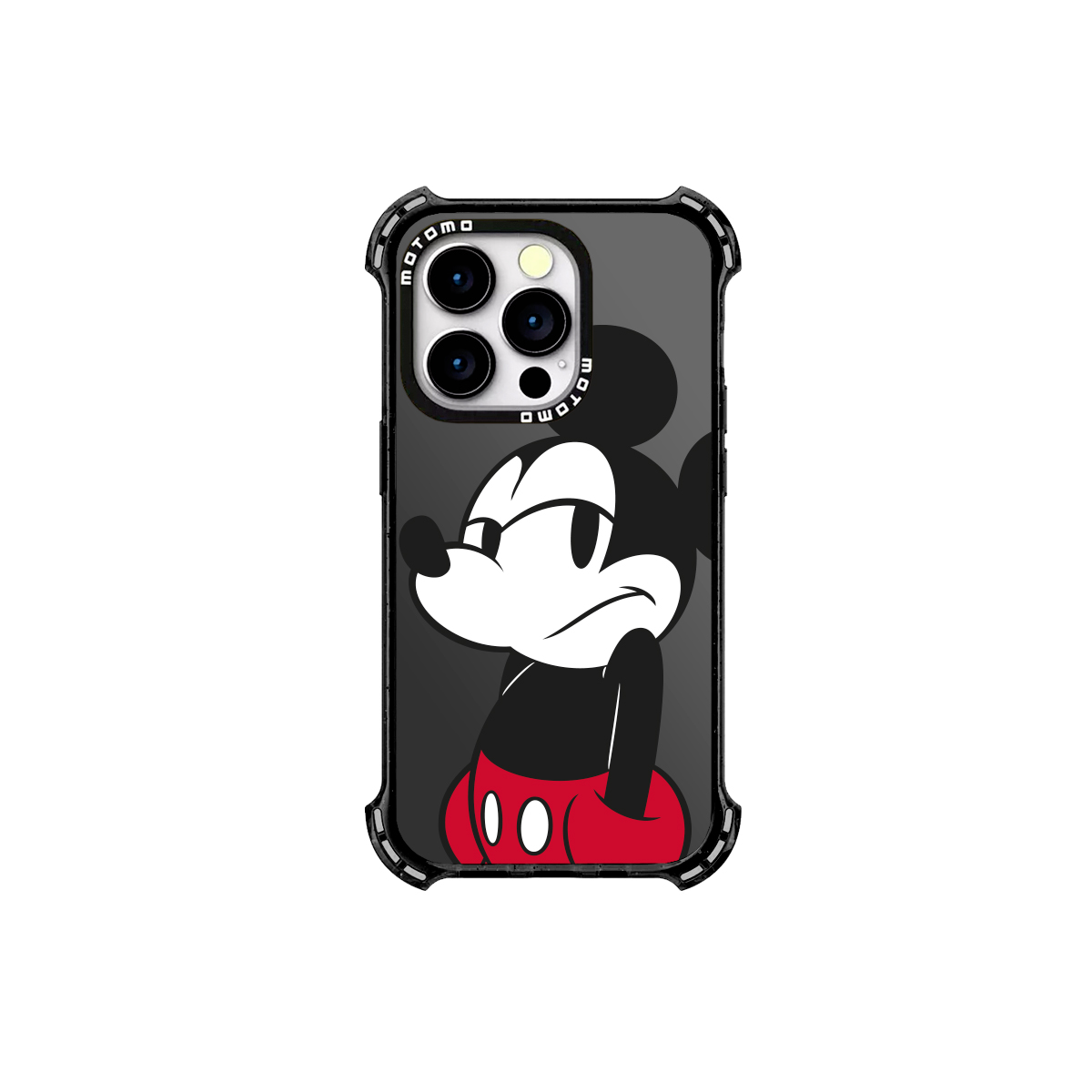 CARCASA JOIGO IPHONE 14 PRO MICKEY Y MINNIE DISNEY NEGRO - 1