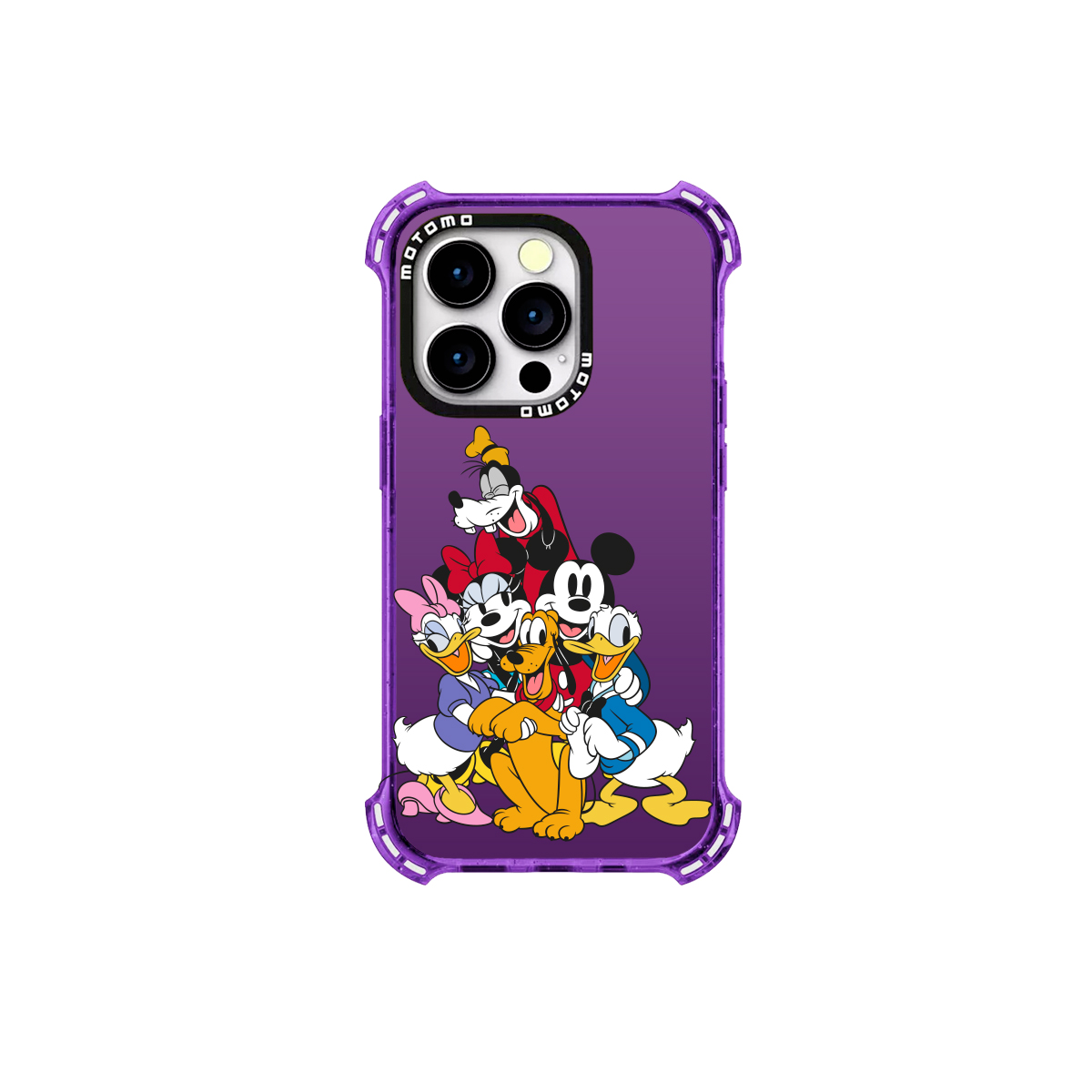 JOIGO CARCASA JOIGO IPHONE 14 PRO MICKEY Y MINNIE DISNEY LILA
