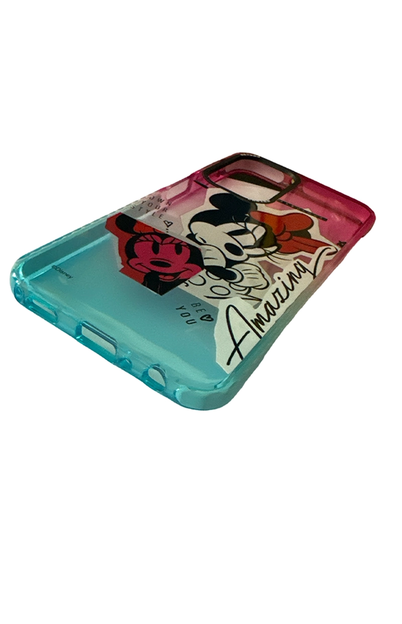 CARCASA JOIGO SAMSUNG A04S MICKEY Y MINNIE DISNEY NEGRO - 2