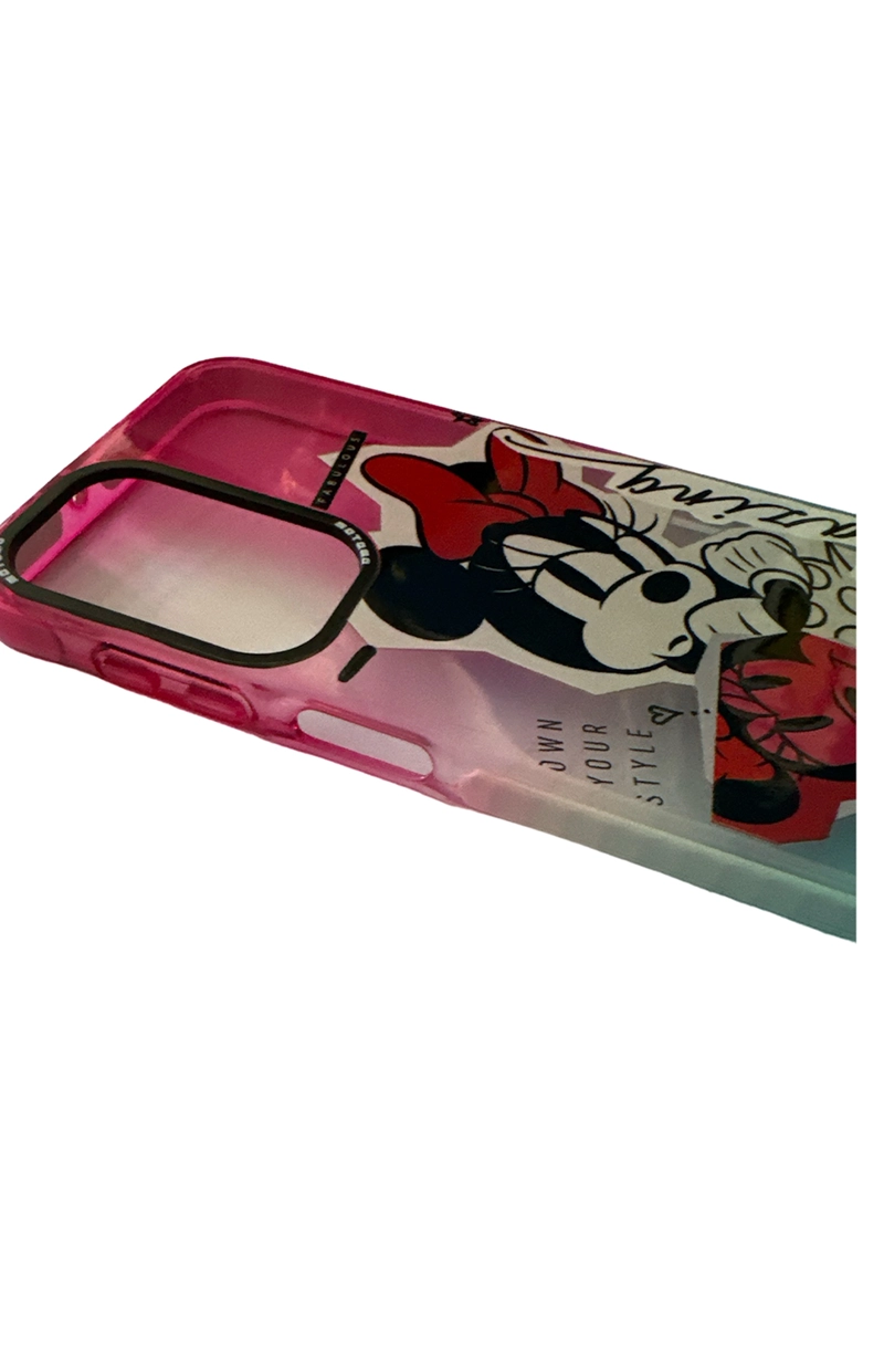 CARCASA JOIGO SAMSUNG A04S MICKEY Y MINNIE DISNEY NEGRO - 3