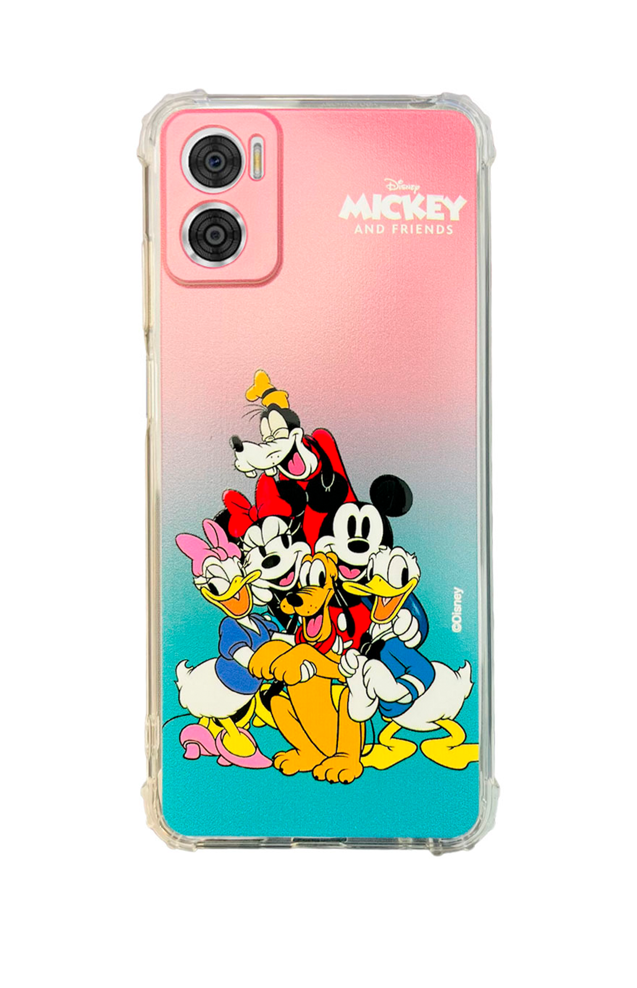 CARCASA JOIGO VIVO Y16 4G MICKEY Y MINNIE DISNEY CELESTE - 2