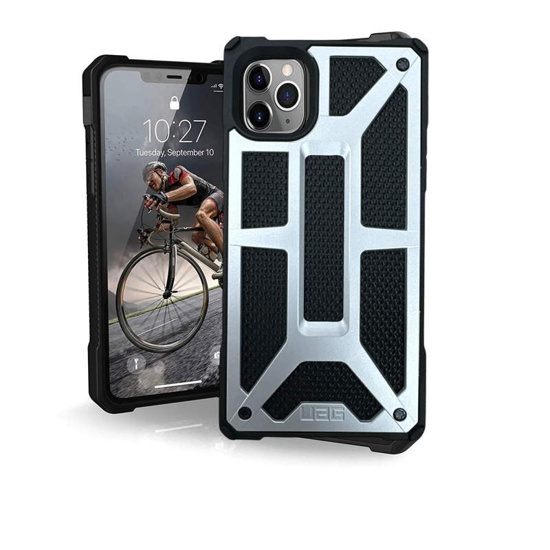 CARCASA COMPATIBLE CON IPHONE 11 MONARCH GRIS - 1