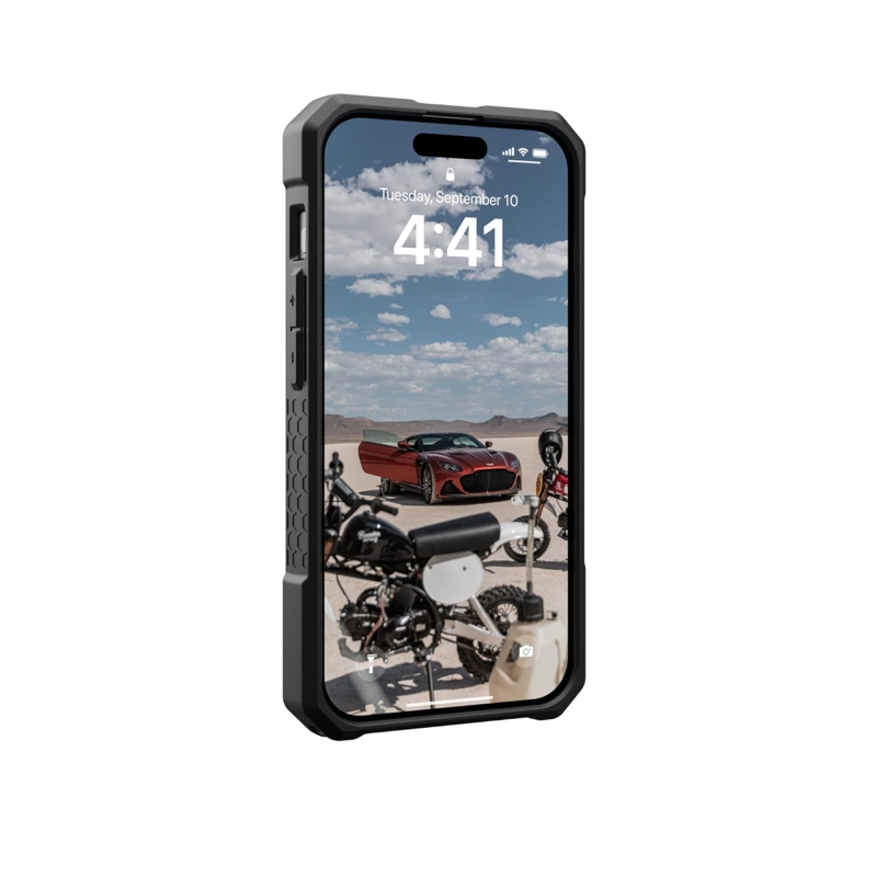 CARCASA COMPATIBLE CON IPHONE 11 MONARCH GRIS - 3