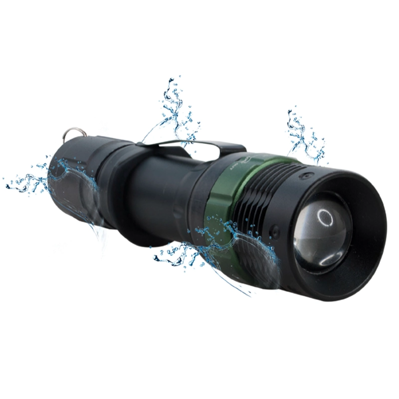 LINTERNA POWERLAB LED TACTICA ZOOM 1000 LM LUZ VERDE 8506 - 3