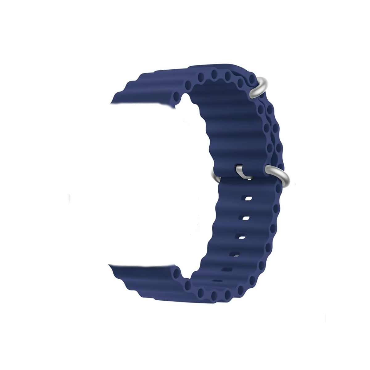 RELOJ INTELIGENTE SMART WATCH DEPORTIVO 49MM 2 CORREA AZUL - 2