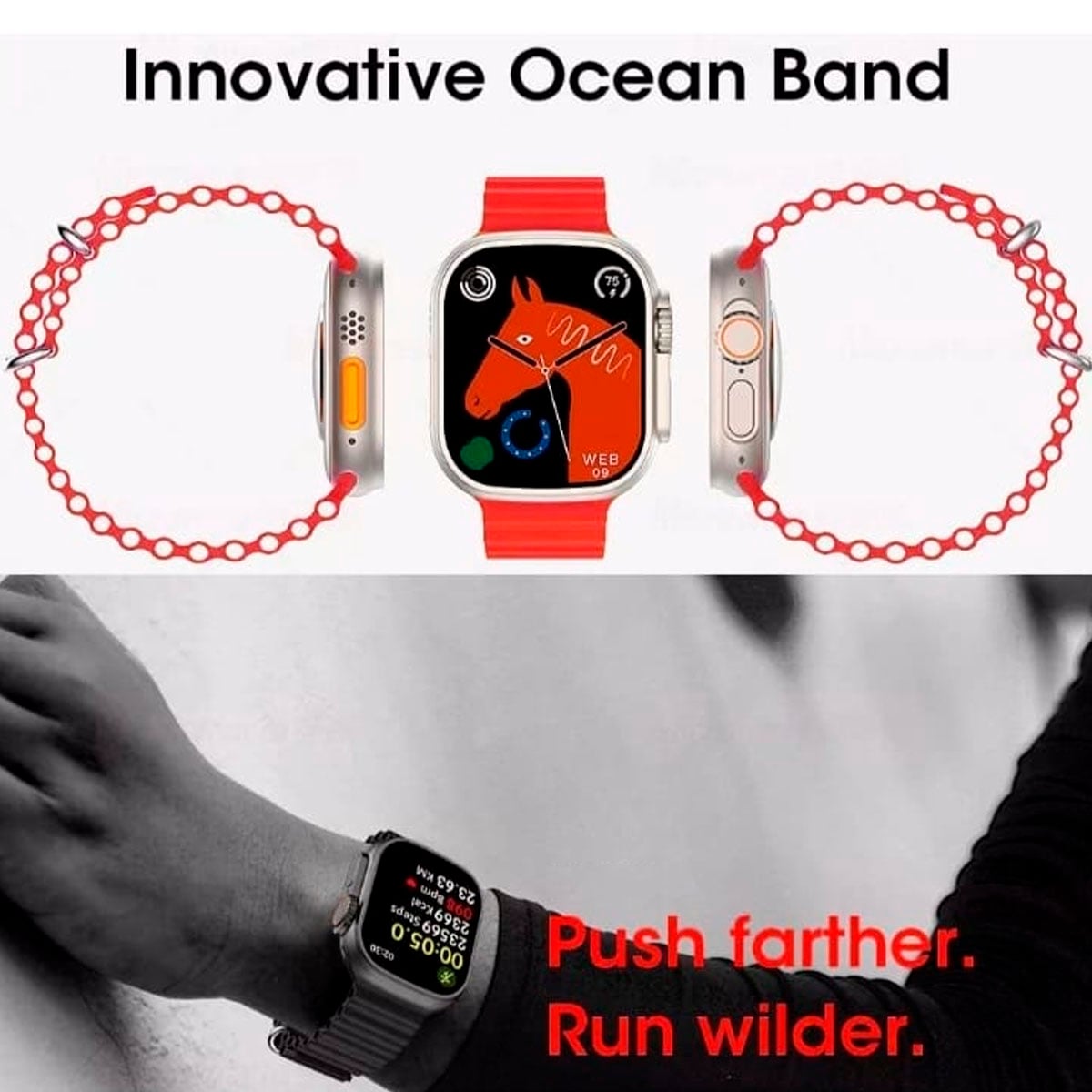 RELOJ SMART WATCH TITANIUM CASE Z55 ULTRA - 2