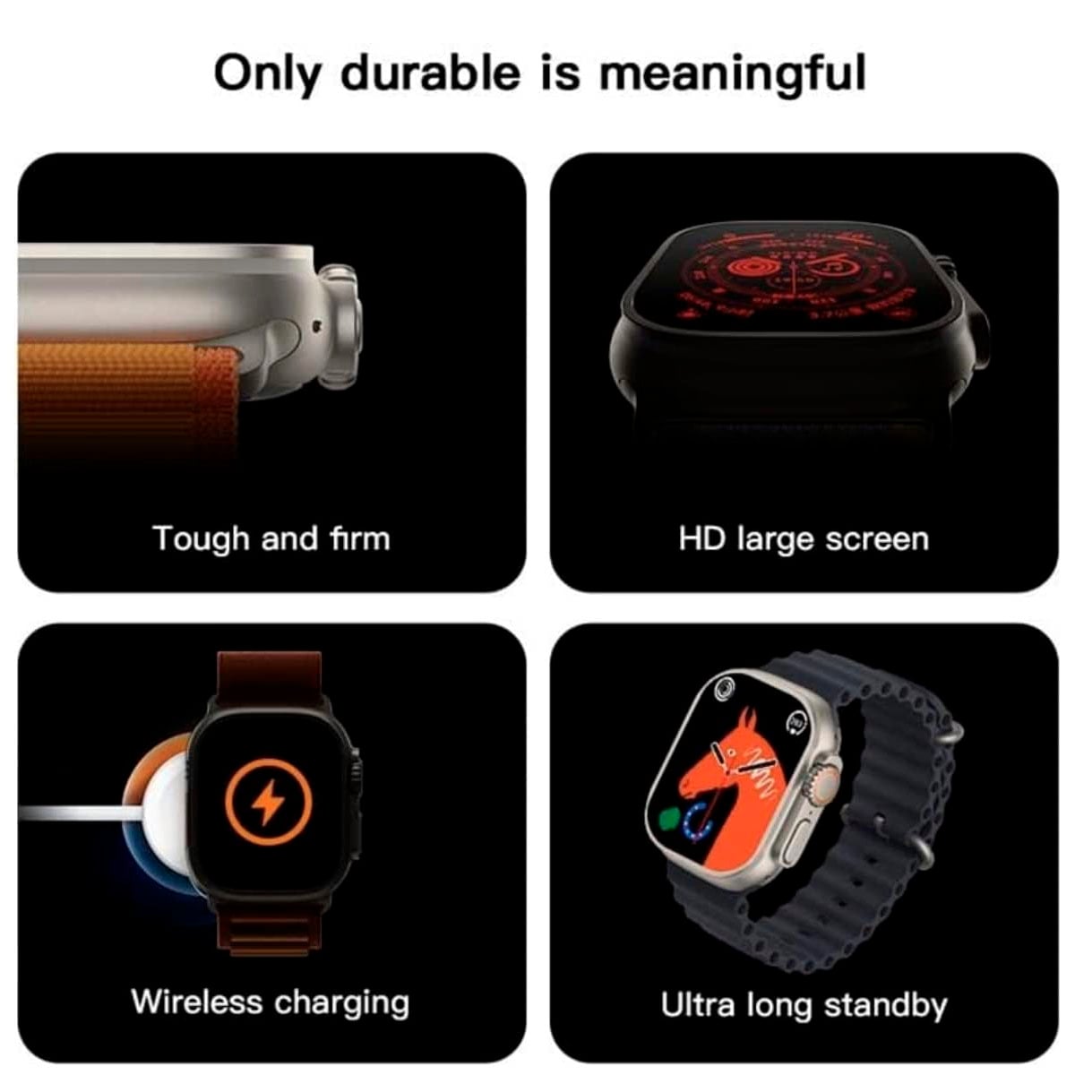 RELOJ SMART WATCH TITANIUM CASE Z55 ULTRA - 4