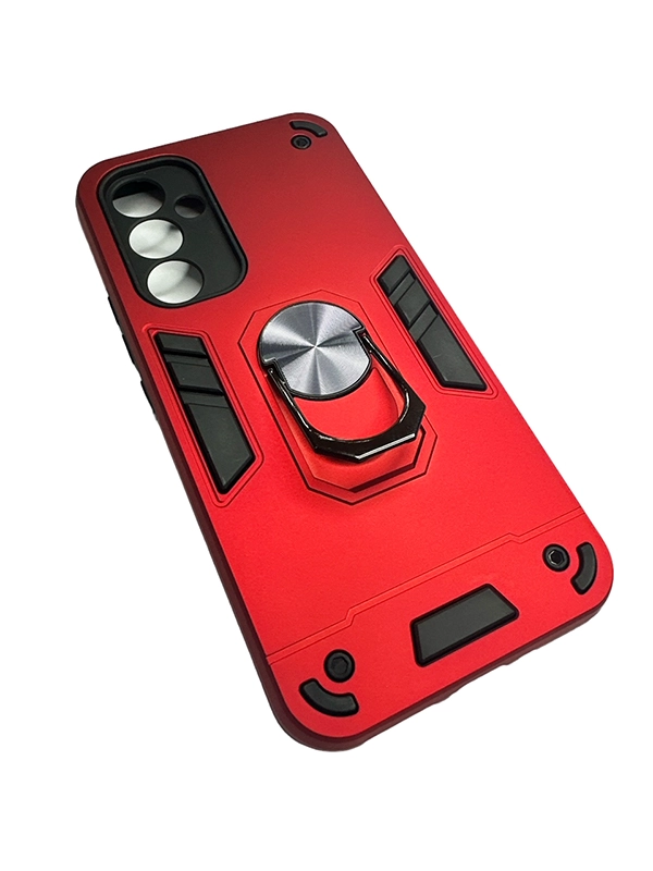 CARCASA JOIGO TIPO ARMOR SAMSUNG A34 5G CON ANILLO ROJO - 2