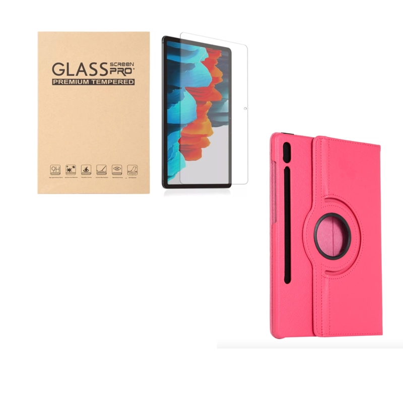 FUNDA JOIGO LAMINA PARA GALAXY SAMSUNG S7 FE S7 PLUS S8 + FUCSIA - 1