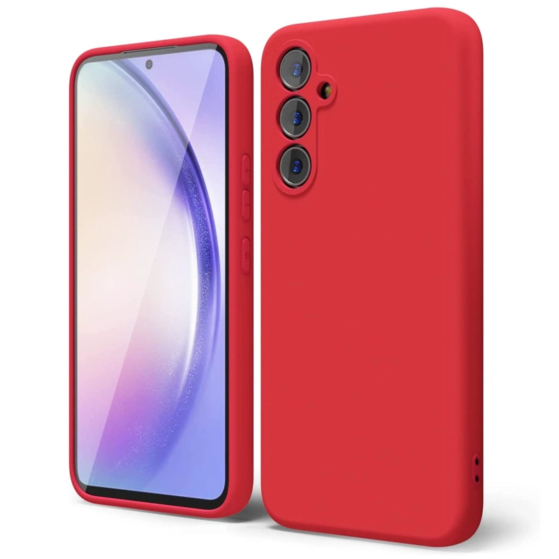 JOIGO CARCASA JOIGO SAMSUNG A24 GOMA ROJO