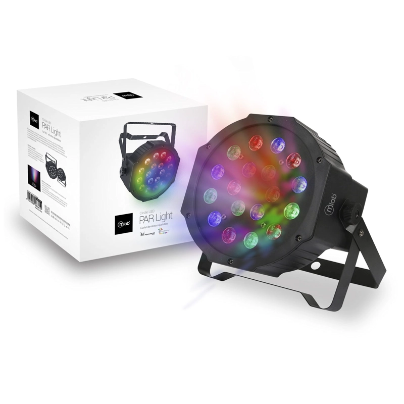 LUZ FIESTA MICROLAB RGB PARLIGHT CIRCLE LED 8361 - 1