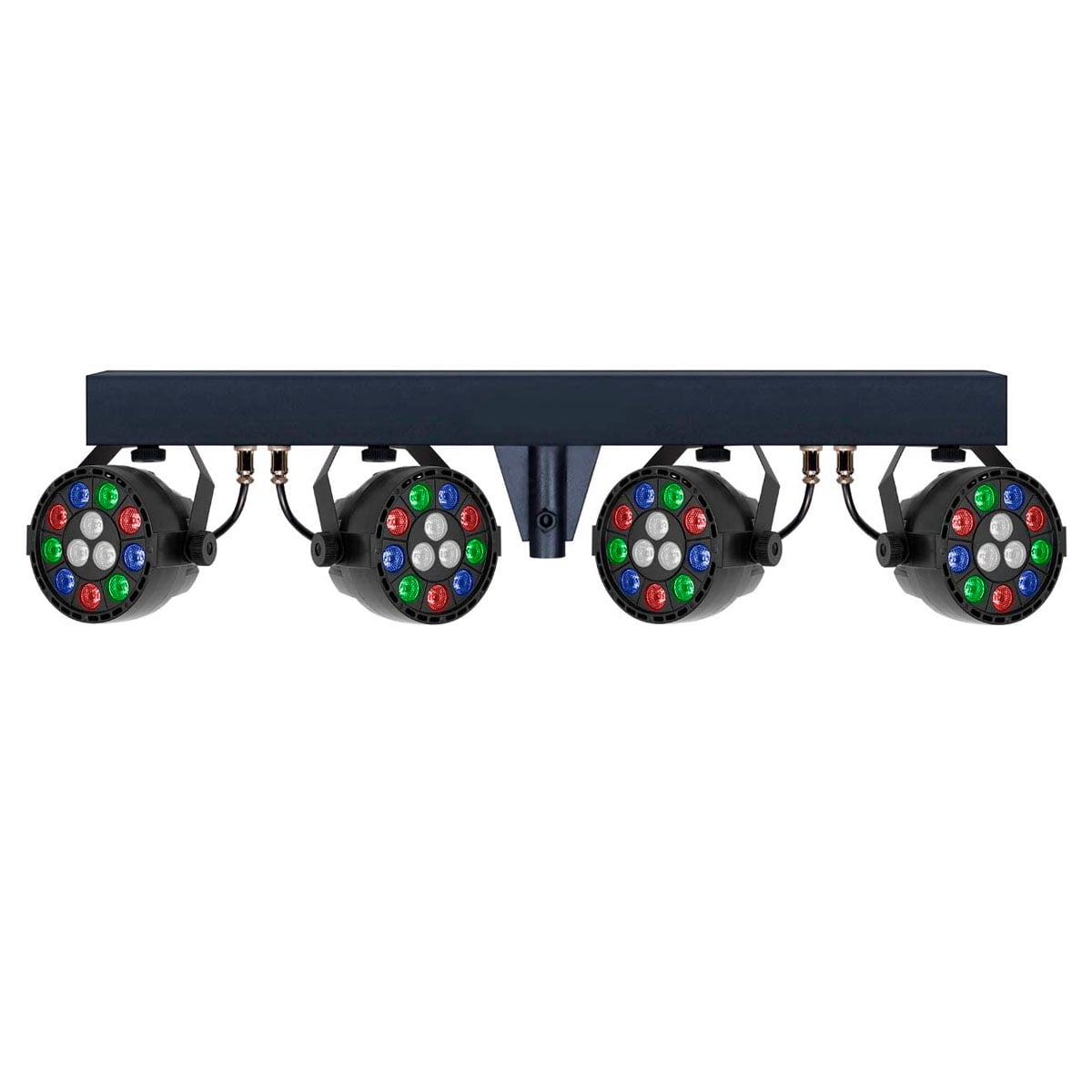 PEDESTAL LED DE LUZ FIESTA MICROLAB STAND PAR LIGHT RGB 8359 - 2