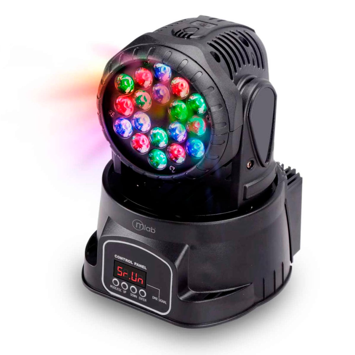 LUZ FIESTA MICROLAB ROBOT LED LIGHT RGB WASH MOVING 8360 - 1