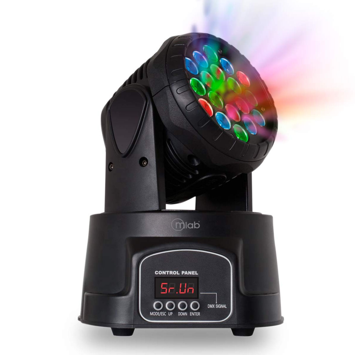 LUZ FIESTA MICROLAB ROBOT LED LIGHT RGB WASH MOVING 8360 - 2