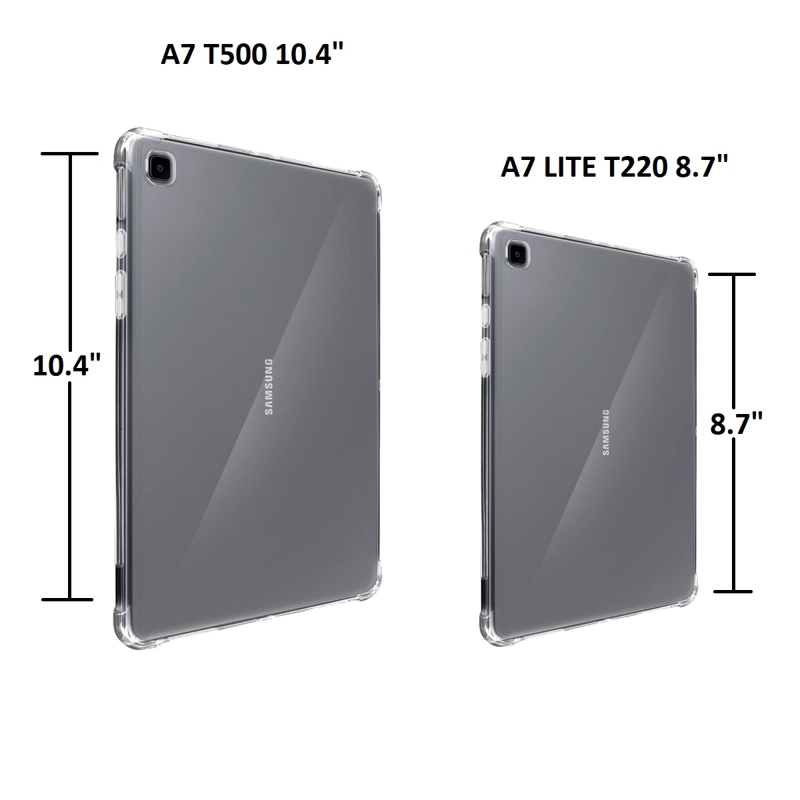 FUNDA JOIGO + LAMINA PARA TABLET SAMSUNG A7 T500 TRANSPARENTE - 6