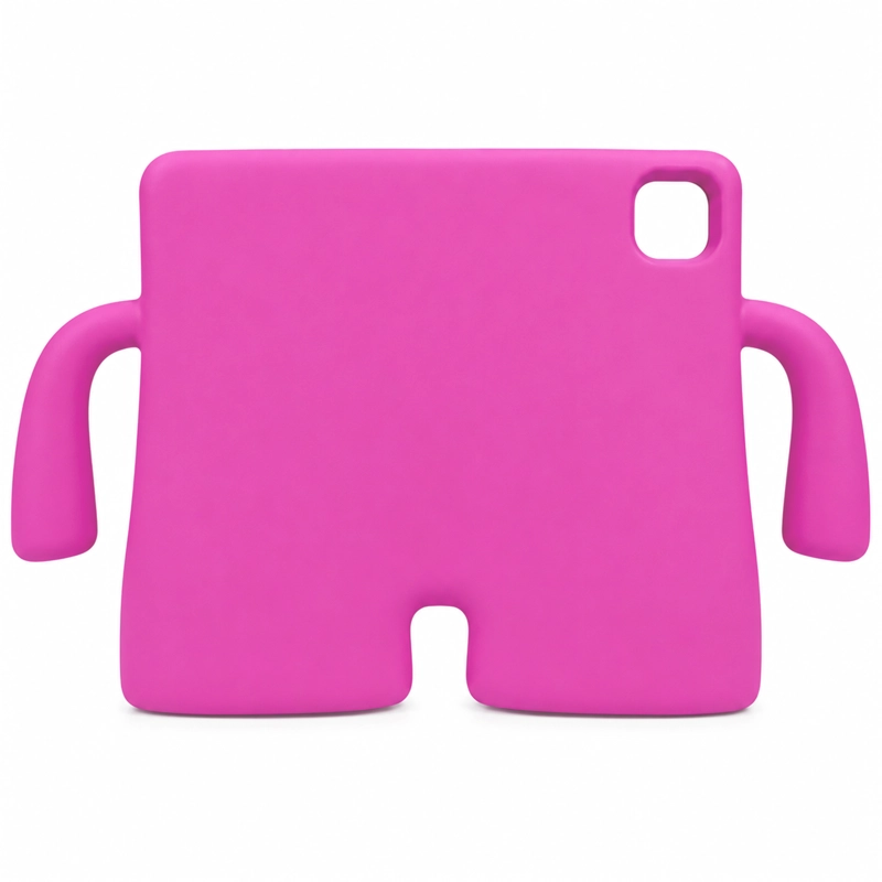 CARCASA ANTIGOLPES + LAMINA COMPATIBLE CON TABLET TAB A7 T500 FUSCIA - 2