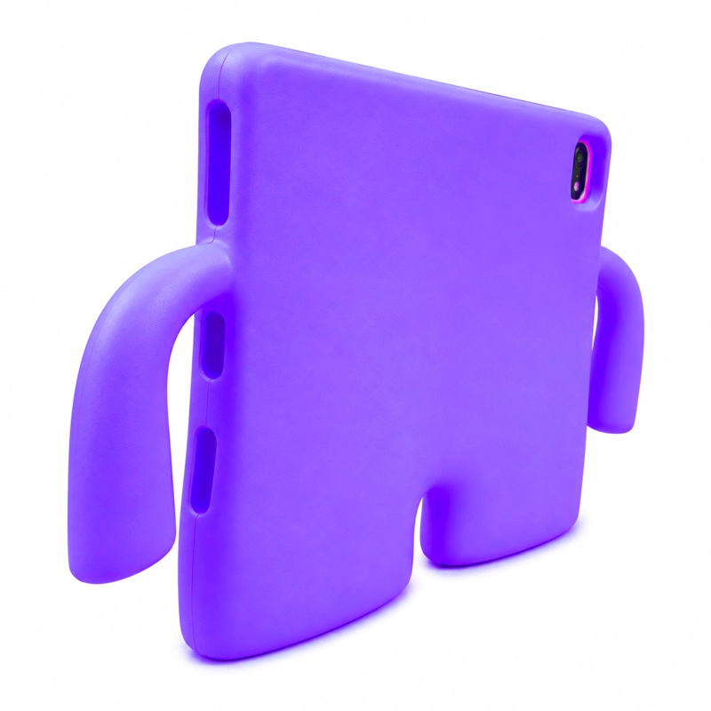 FUNDA JOIGO GOMA + LAMINA PARA SAMSUNG GALAXY TAB A7 T500 LILA - 3