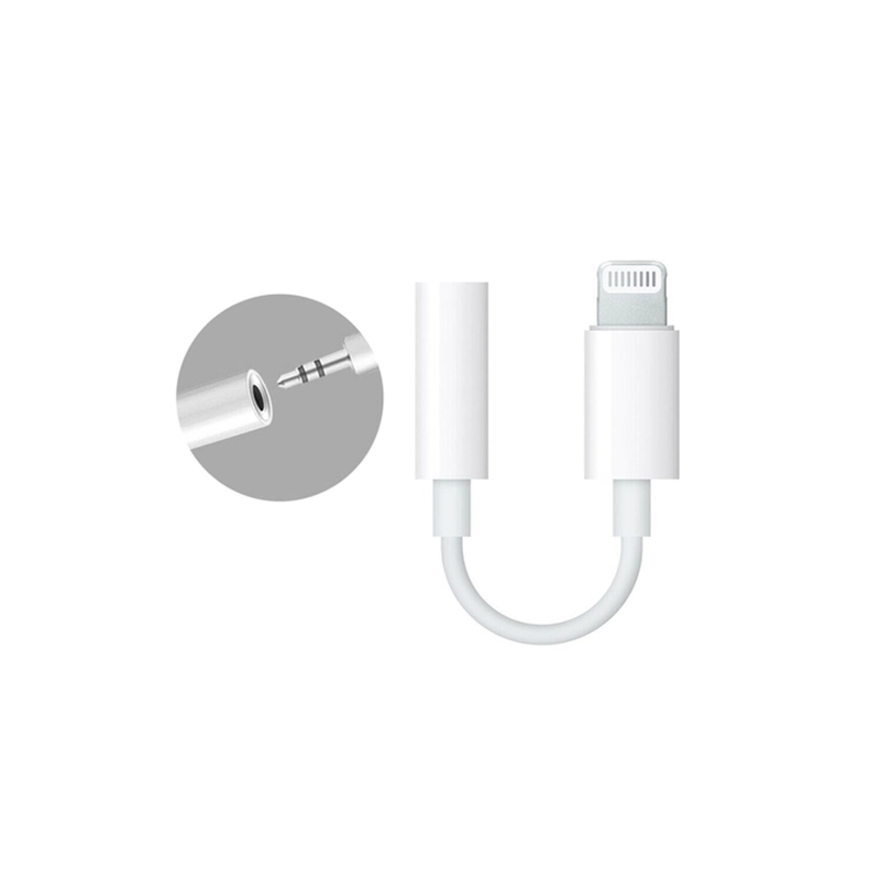 ADAPTADOR JOIGO DE AUDIFONO CONEXIÓN PARA IPHONE SALIDA JACK 3.5MM - 2