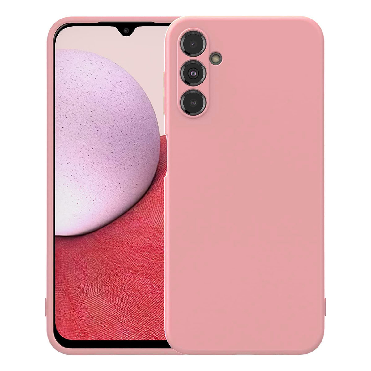 JOIGO CARCASA JOIGO SAMSUNG A34 GOMA ROSADO